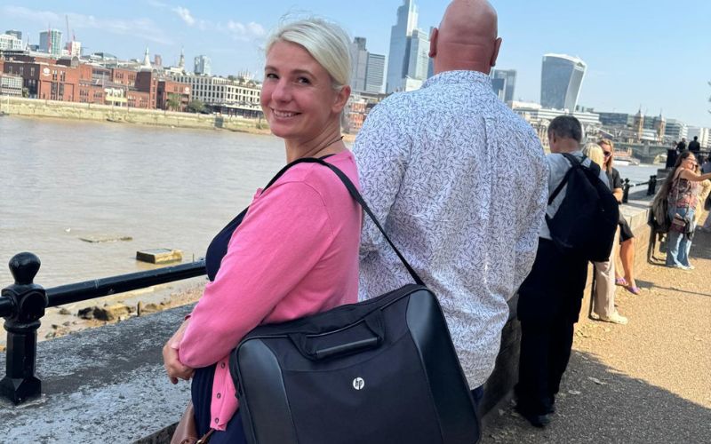 Lynne Wilson in London